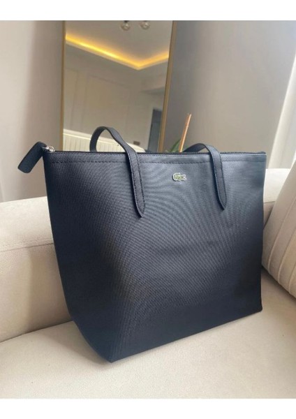 Siyah Kadın Omuz Çantası – Şık ve Günlük Kullanıma Uygun Büyük Boy Tote Bag