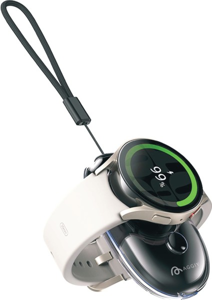 Mini Magjoy S 2.5W 1000 Mah Manyetik Powerbank Wireless Kablosuz Taşınır Şarj Samsung Watch Uyumlu fiyatları