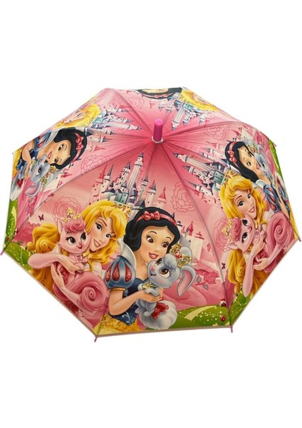 Disney Prensesleri Karakterli Çocuk Şemsiye Şkr-1-Toz Pembe fiyatları