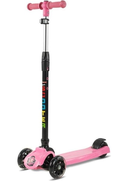 Ümit Babyhope 143 Smart Plus Pembe Katlanabilir Scooter