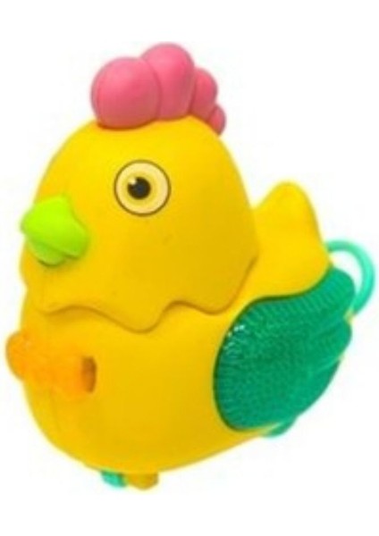 Birlik Oyuncak Chick Pilli Işıklı Çekmeli Horoz LY2226-A4-SARI