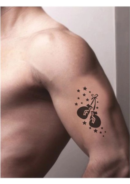 Boksun Parlayan Yıldızı Tattoo Geçici Dövme Şablonları Kına Kalıpları fiyatları