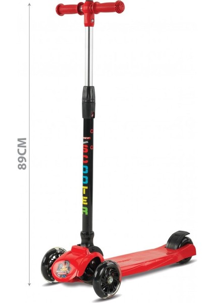 Ümit Babyhope 143 Smart Plus Kırmızı Katlanabilir Scooter