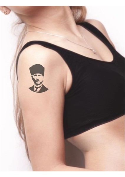 Gazi Mustafa Kemal Tattoo Geçici Dövme Şablonları Kına Kalıpları fiyatları
