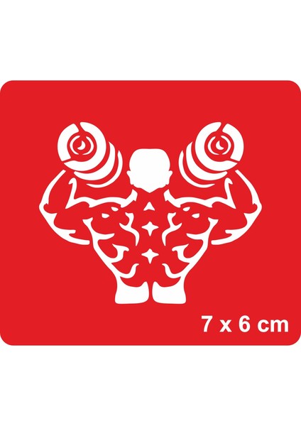 Vücutçu Tattoo Geçici Dövme Şablonları Kına Kalıpları