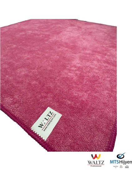 Mikrofiber Temizlik Bezi 10 Adet – 40X40 cm Pembe 60GR fiyatları