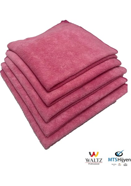 Mikrofiber Temizlik Bezi 10 Adet – 40X40 cm Pembe 60GR fırsatları
