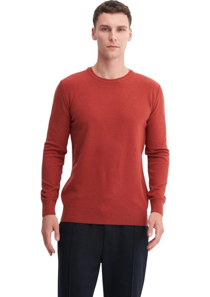 Slim Fit Soft Touch Basic Bisiklet Yaka KAZAK-33155 fiyatları