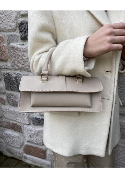 Kapaklı City Çanta Vizon modelleri