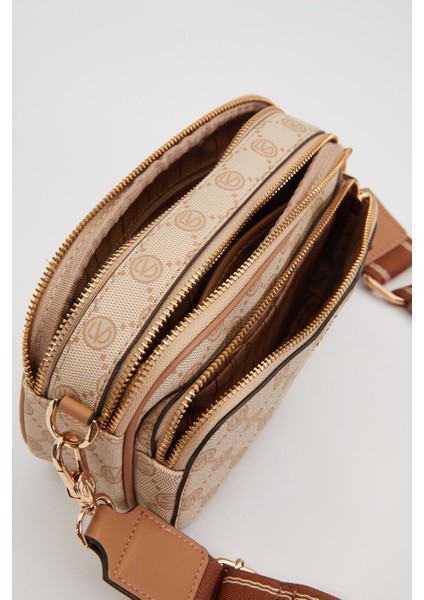 Haki Çift Bölmeli Kalın Askılı Omuz Çantası modelleri