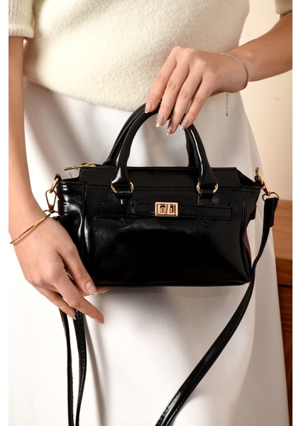 Kadın Mini City Kilit Detaylı Kaliteli Çanta