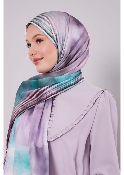 Mor Ebruli Desen Twill Şal fiyatları