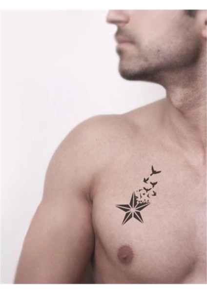 Asi Yıldız Tattoo Geçici Dövme Şablonları Kına Kalıpları fiyatları