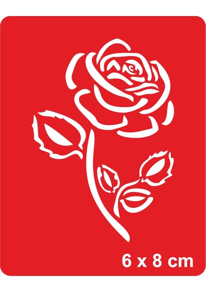 Güller Açsın Tattoo Geçici Dövme Şablonları Kına Kalıpları