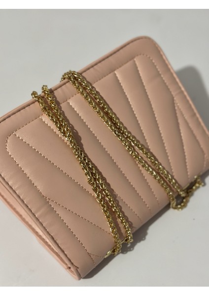 Tavuz Nakış Işlemeli 2 Gözlü Çapraz Kilitli Çanta fırsatları