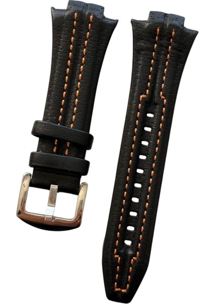 Seiko Sportura SNA595P2 Özel El Yapımı Hakiki Deri Saat Kordonu