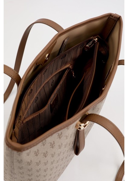 Camel Gold Akseusar Detaylı Omuz Çantası modelleri