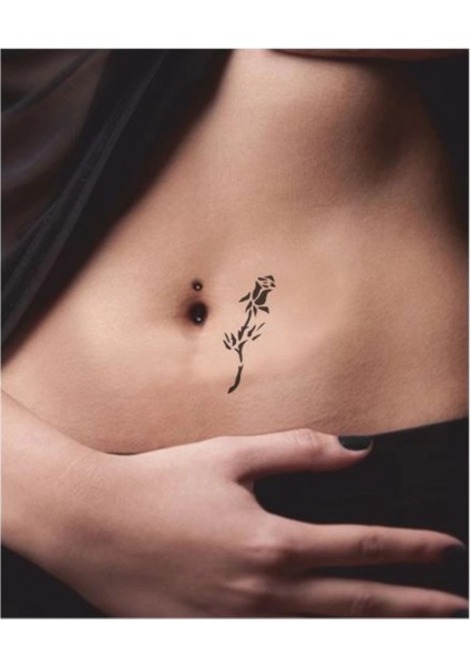 Gonca Gül Tattoo Geçici Dövme Şablonları Kına Kalıpları fiyatları