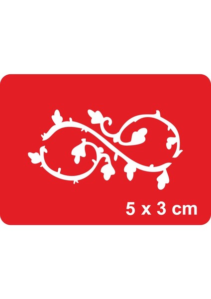 Sarmaşıklarla Sonsuzluk Tattoo Geçici Dövme Şablonları Kına Kalıpları