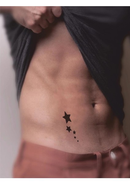Gökyüzünde Yalnız Gezen Yıldızlarsupertrend1 Tattoo Geçici Dövme Şablonları Kına Kalıpları fiyatları