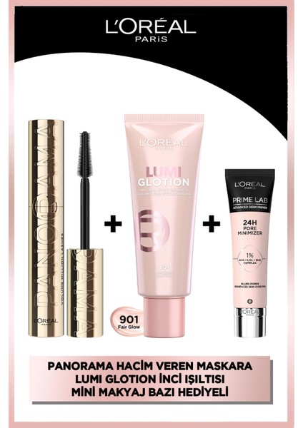 Panorama & Glotion 901 Seti & Prime Lab Pore Mini