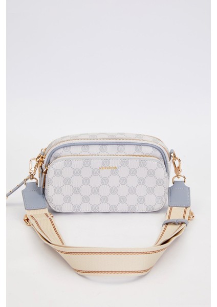 Gri Çift Bölmeli Kalın Askılı Omuz Çantası fiyatları