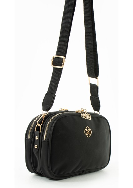 Sade Tasarımlı 2 Bölmeli Çapraz Askılı Çanta fırsatları