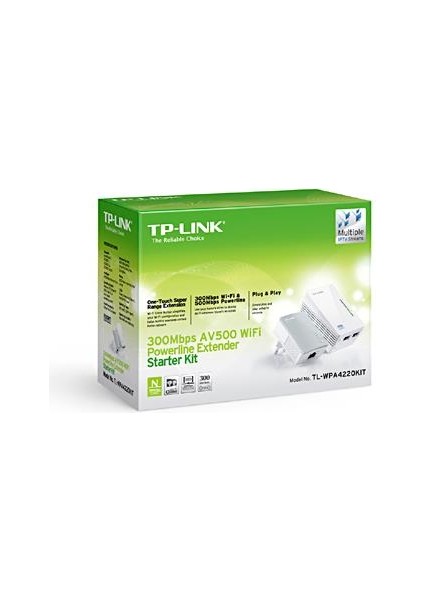 Tp-Lınk TL-WPA4220 Kıt 300MBPS AV600 Prız Tipi Powerlıne Genısletıcı modelleri