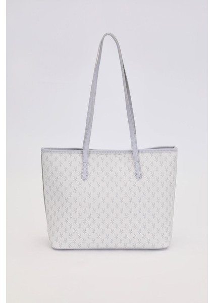 Gri Gold Akseusar Detaylı Omuz Çantası fırsatları