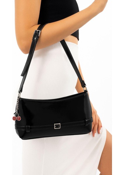 Rugan Omuz Çantası Charmlı