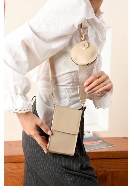 Lüks Çapraz Askılı Kolon Kemer Detaylı Mini Cüzdan Tasarımlı Çanta modelleri