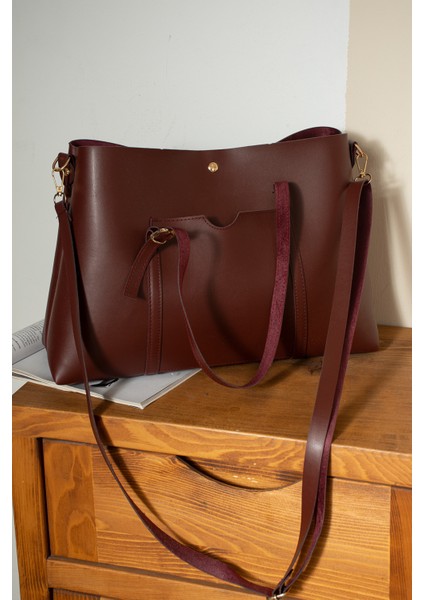 Kadın Çapraz Askılı Kaliteli Deri Büyük Çanta indirimleri