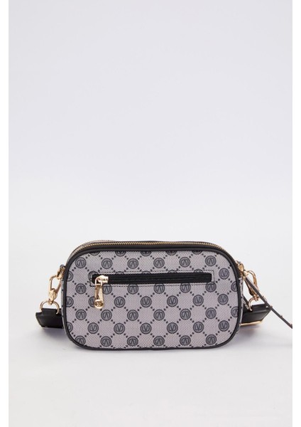 Siyah Çift Bölmeli Kalın Askılı Omuz Çantası fırsatları