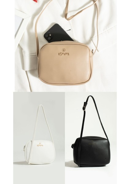 Kadın 3’lü Mini Urban Çapraz Askılı Fermuarlı Ayarlanabilir Askılı El ve Kol Omuz Çantası