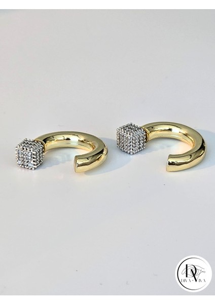 - Glow Earrings – Gold Kaplama Taş Detaylı Kadın Küpe (KOD-328-2) indirimleri