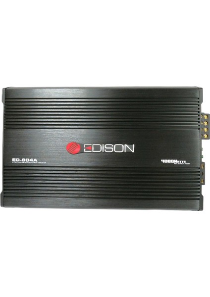 ED-804A 4 Kanal Ab Klas Mosfet Amfi 4*80W Rms
