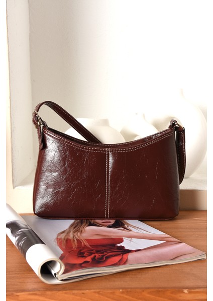 Kadın Şık Tasarımlı Güzel Hediyelik Baget Çanta Omuzdan Asmalı indirimleri