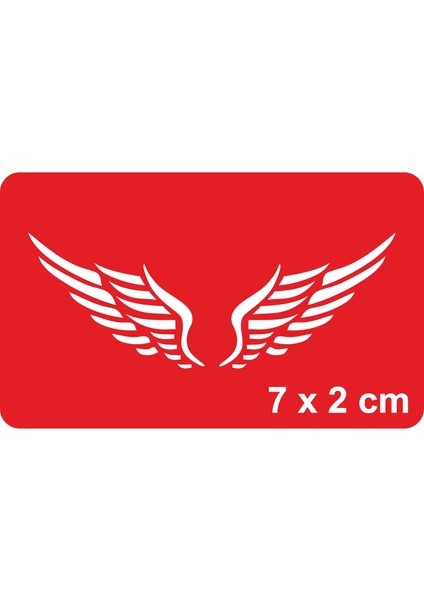 Zarif Kanatlar Tattoo Geçici Dövme Şablonları Kına Kalıpları