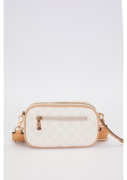 Krem Çift Bölmeli Kalın Askılı Omuz Çantası fırsatları