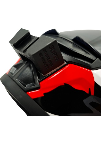 mt Helmets Stinger 2 Kask uyumlu chinmount aksiyon kamera çene bağlantı aparatı seti