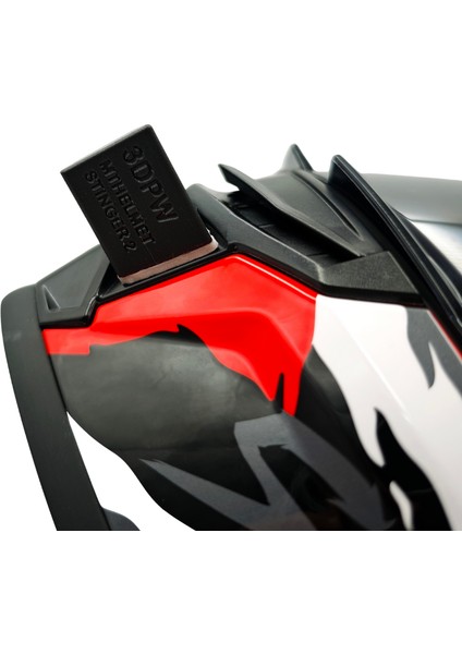 mt Helmets Stinger 2 Kask uyumlu chinmount aksiyon kamera çene bağlantı aparatı seti fiyatları