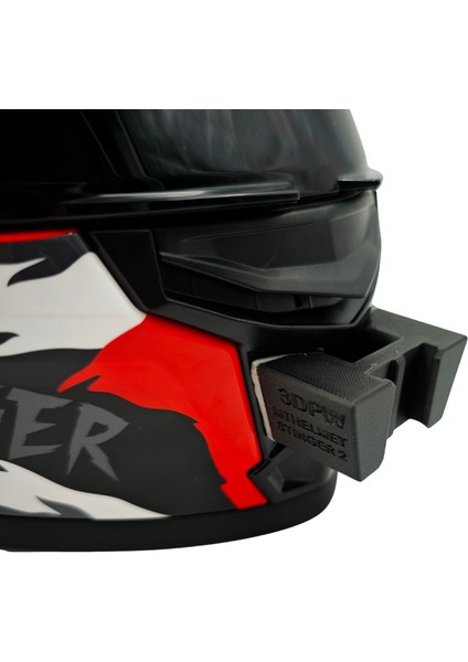 mt Helmets Stinger 2 Kask uyumlu chinmount aksiyon kamera çene bağlantı aparatı seti fırsatları