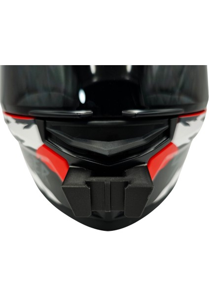mt Helmets Stinger 2 Kask uyumlu chinmount aksiyon kamera çene bağlantı aparatı seti