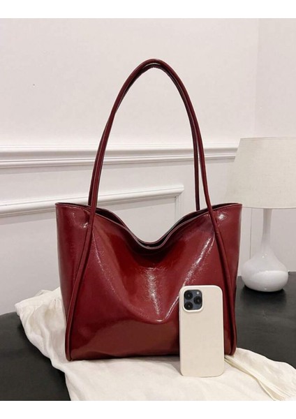 Kadın Yüksek Kaliteli Deri Büyük Çanta Astarlı Omuz Askılı fiyatları