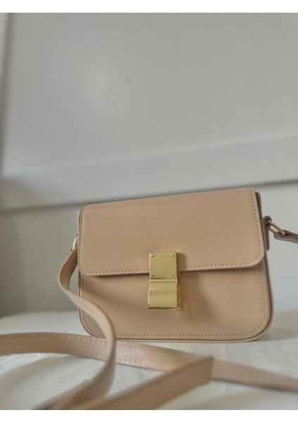Kadın Özel Klipsli Gold Detay Ayarlanabilir Uzun Askılı Çapraz Omuz Çantası modelleri