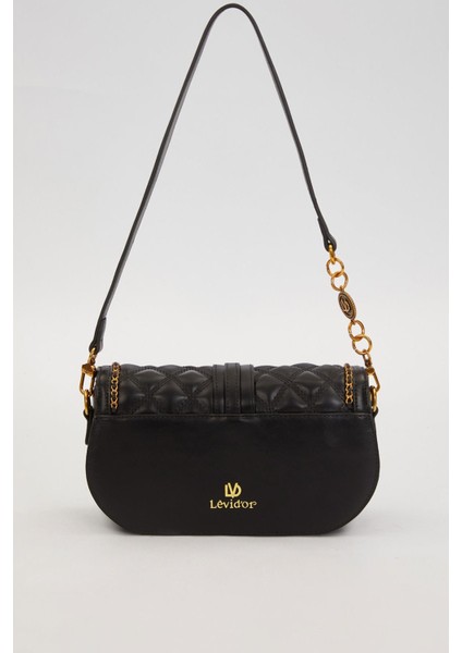 Siyah Kenar Örgü Model Omuz Çantası fırsatları