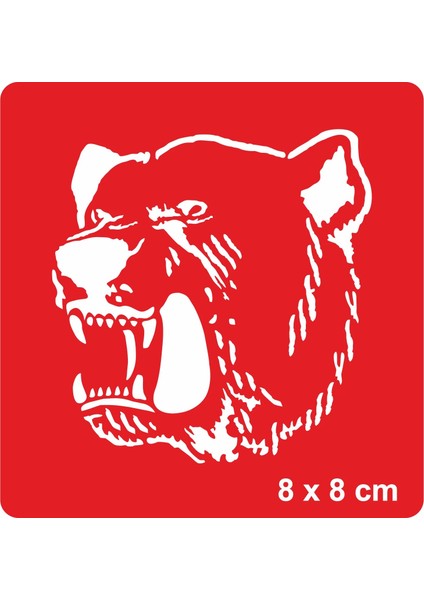 Büyük Ayı Tattoo Geçici Dövme Şablonları Kına Kalıpları