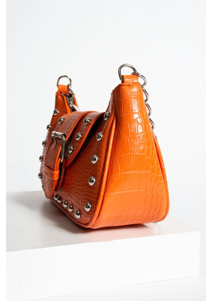 Bony Ma Zımbalı Timsah Desenli Kol Çantası fırsatları