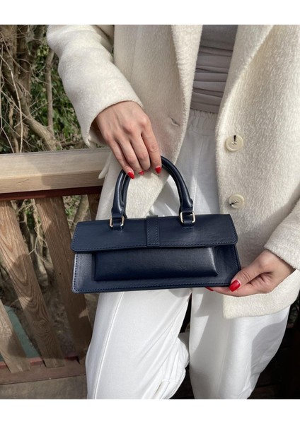 Kapaklı City Çanta Lacivert