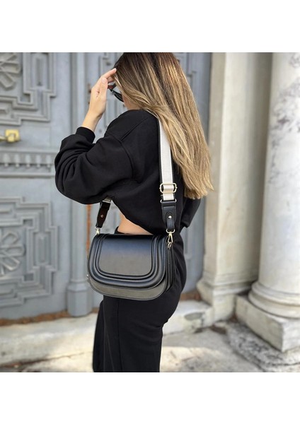 Kapaklı Kolon Askılı Çok Gözlü Çapraz Omuz Çantası modelleri